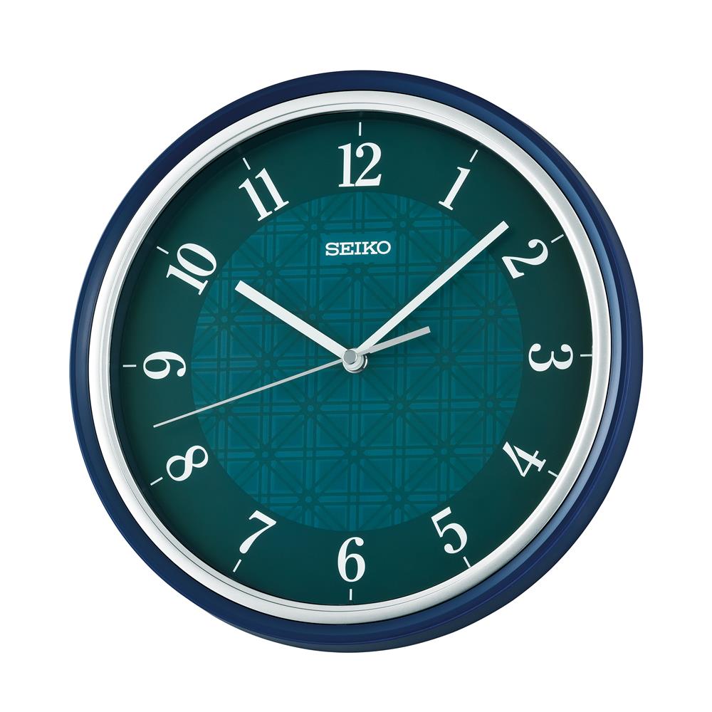 นาฬิกาแขวน SEIKO CLOCKS QHA016L 10.8 นิ้ว สีน้ำเงิน