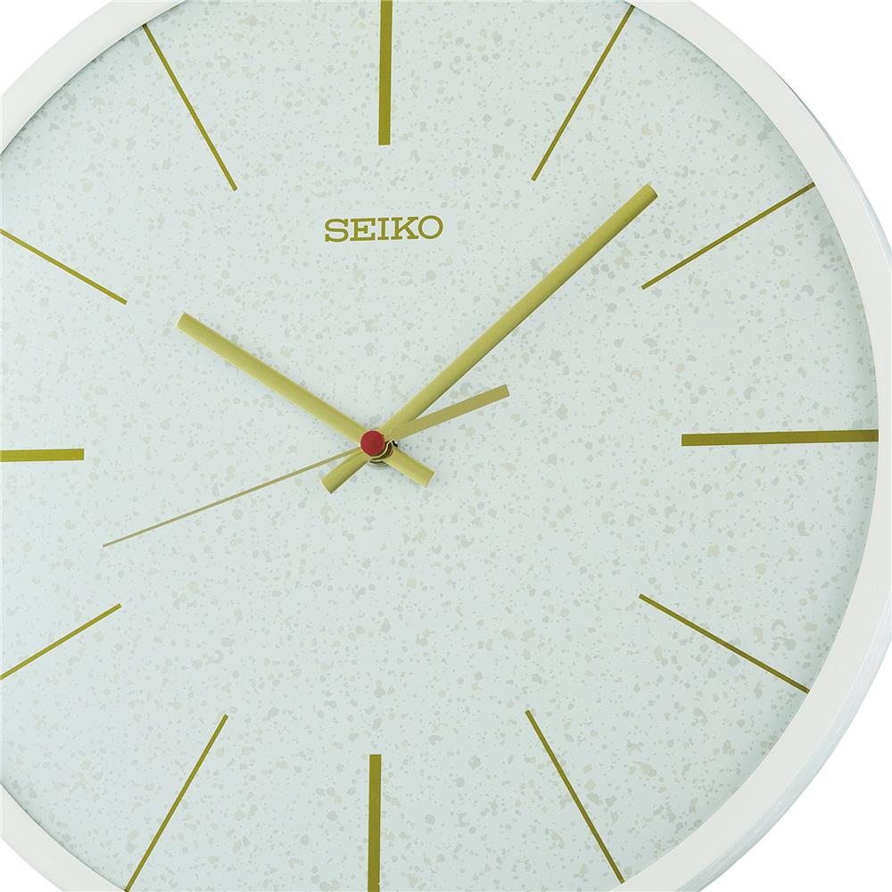 นาฬิกาแขวน SEIKO CLOCKS QXA828W 12.9 นิ้ว สีขาว