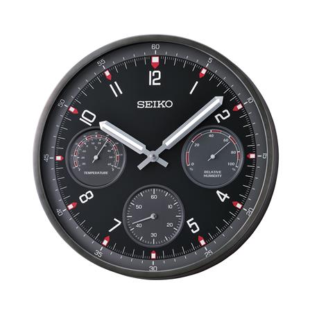 นาฬิกาแขวน SEIKO CLOCKS QXA823K 12.9 นิ้ว สีดำ