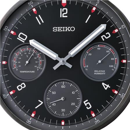 นาฬิกาแขวน SEIKO CLOCKS QXA823K 12.9 นิ้ว สีดำ_1