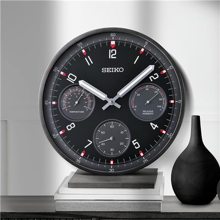 นาฬิกาแขวน SEIKO CLOCKS QXA823K 12.9 นิ้ว สีดำ_4