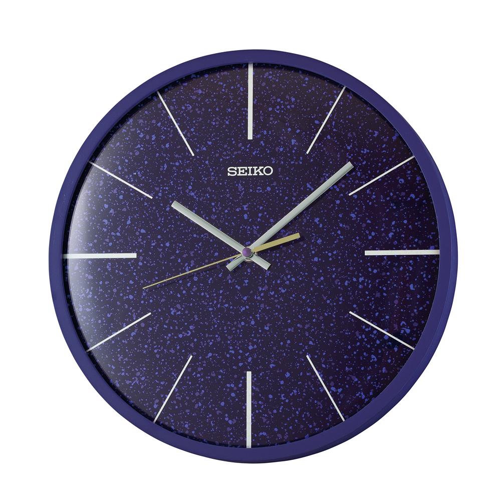 นาฬิกาแขวน SEIKO CLOCKS QXA828A 12.9 นิ้ว สีน้ำเงิน