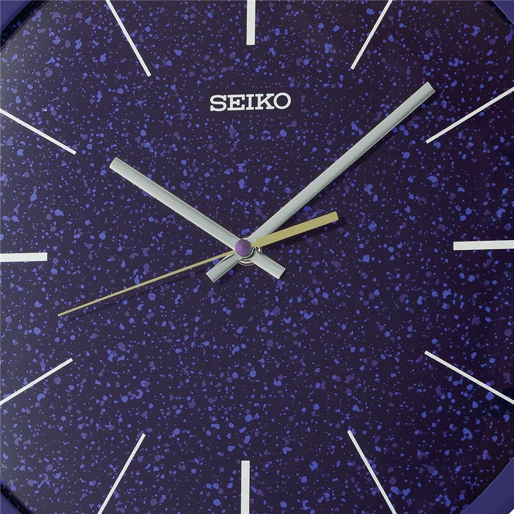 นาฬิกาแขวน SEIKO CLOCKS QXA828A 12.9 นิ้ว สีน้ำเงิน