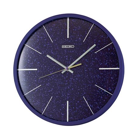 นาฬิกาแขวน SEIKO CLOCKS QXA828A 12.9 นิ้ว สีน้ำเงิน_0