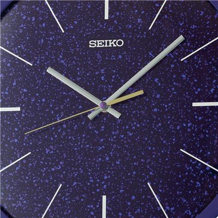 นาฬิกาแขวน SEIKO CLOCKS QXA828A 12.9 นิ้ว สีน้ำเงิน_1