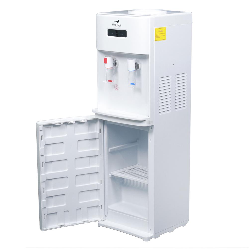 ตู้น้ำดื่ม VALINA VT-W1 2 หัวก๊อก (ถังคว่ำ) สีขาว
