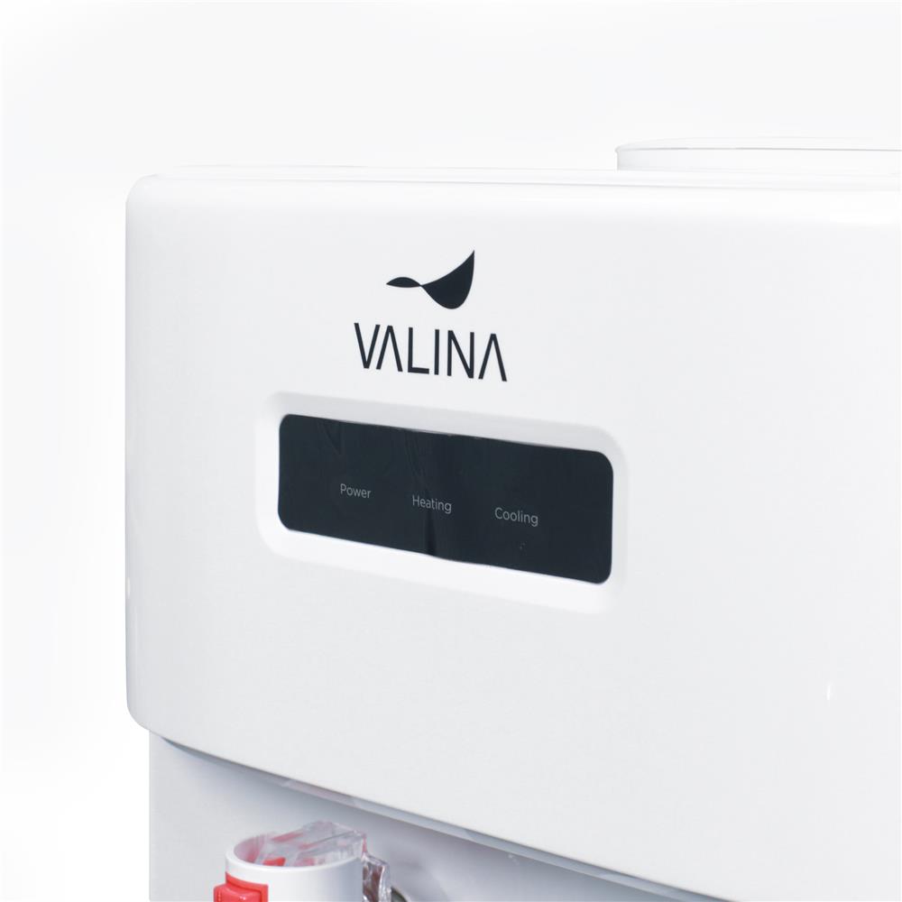 ตู้น้ำดื่ม VALINA VT-W1 2 หัวก๊อก (ถังคว่ำ) สีขาว