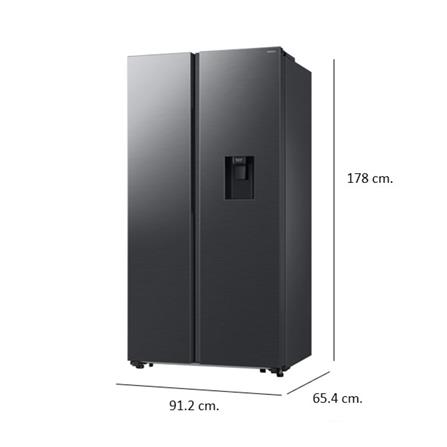 ตู้เย็น SIDE BY SIDE SAMSUNG RS57DG4100B4ST 20.4 คิว อินเวอร์เตอร์ สีดำ_9
