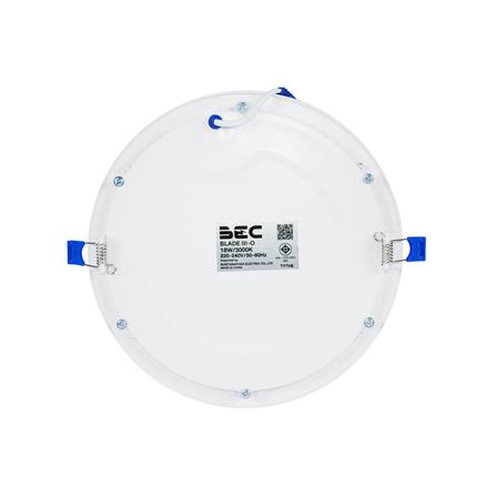 ดาวน์ไลท์ LED BEC BLADE III-O 8 นิ้ว 18 วัตต์ WARM WHITE สีขาว_1