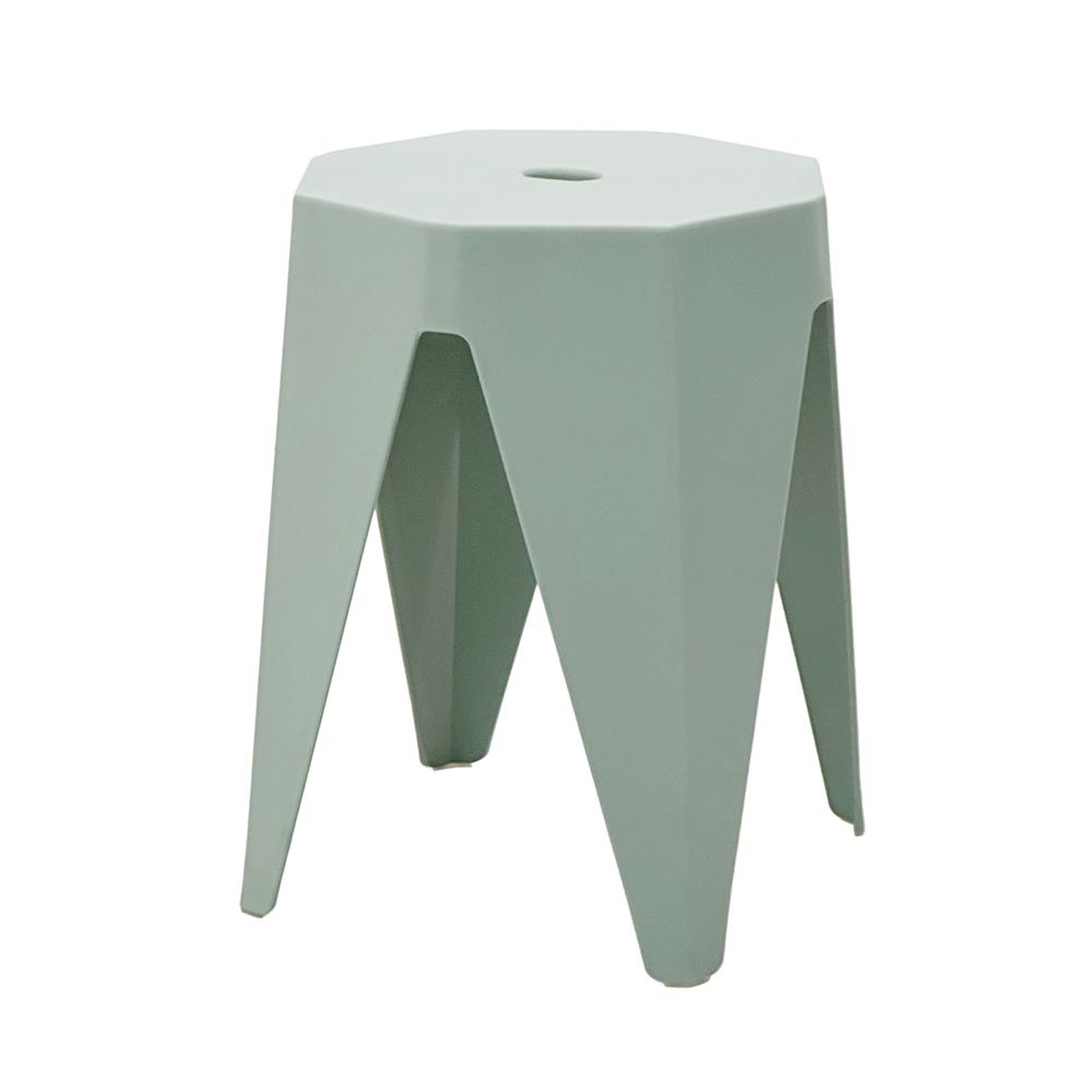 เก้าอี้พลาสติก SPRING NITTO CIRCULAR สีเขียว_1