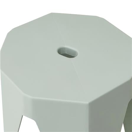 เก้าอี้พลาสติก SPRING NITTO CIRCULAR สีเขียว_3