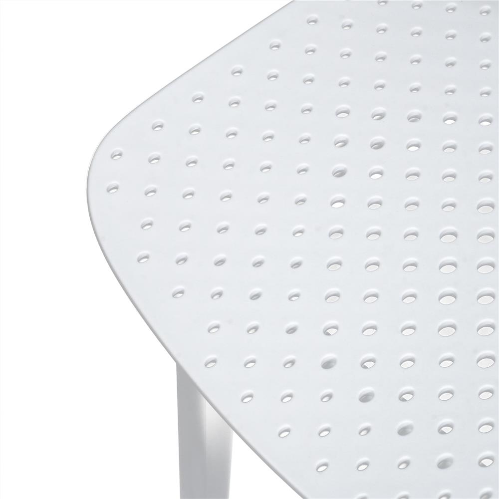 เก้าอี้พลาสติก SPRING TESSIE DOT สีขาว