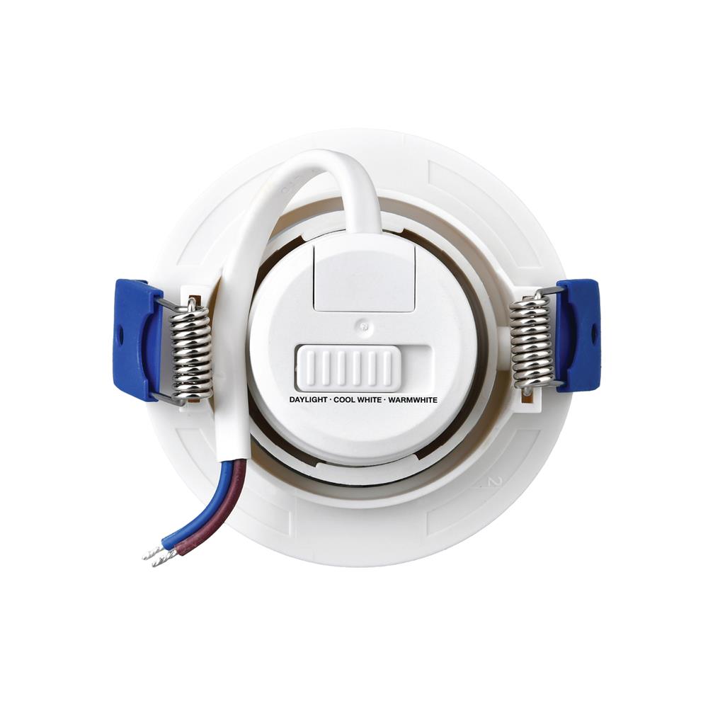 ดาวน์ไลท์ LED BEC ANGLE 2.5 นิ้ว 3 วัตต์ DAYLIGHT/COOL WHITE/WARM WHITE สีขาว