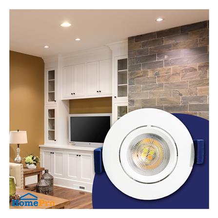 ดาวน์ไลท์ LED BEC ANGLE 2.5 นิ้ว 3 วัตต์ DAYLIGHT/COOL WHITE/WARM WHITE สีขาว_4