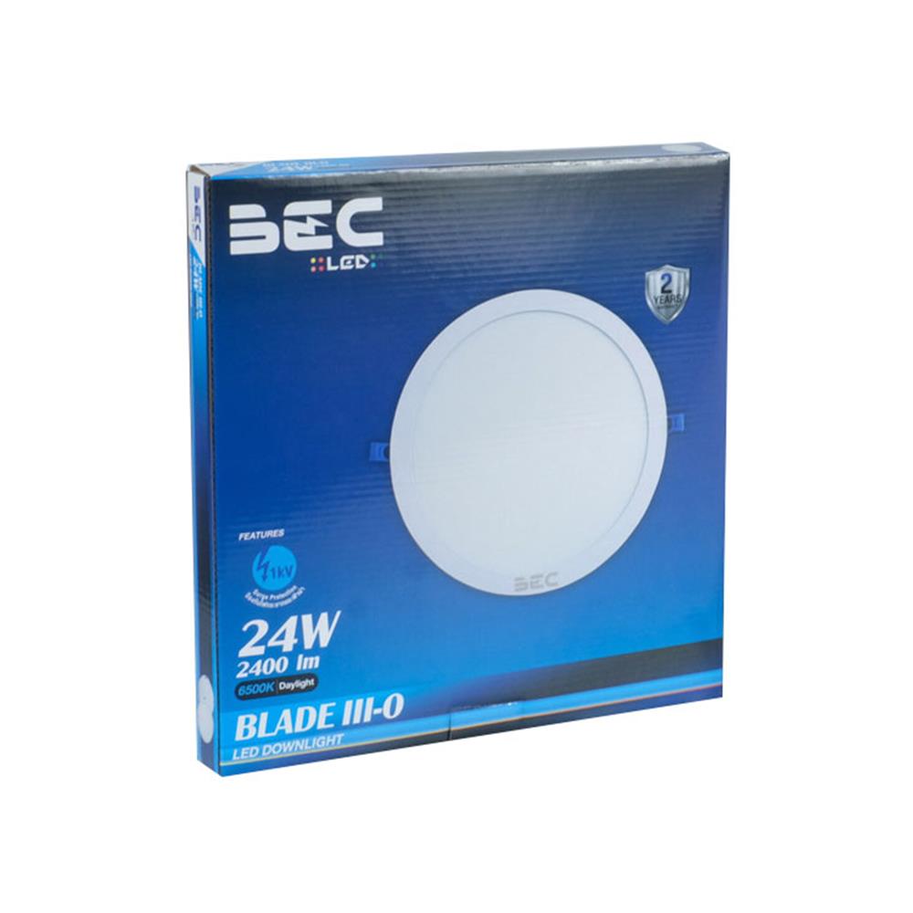ดาวน์ไลท์ LED BEC BLADE III-O 11 นิ้ว 24 วัตต์ DAYLIGHT สีขาว