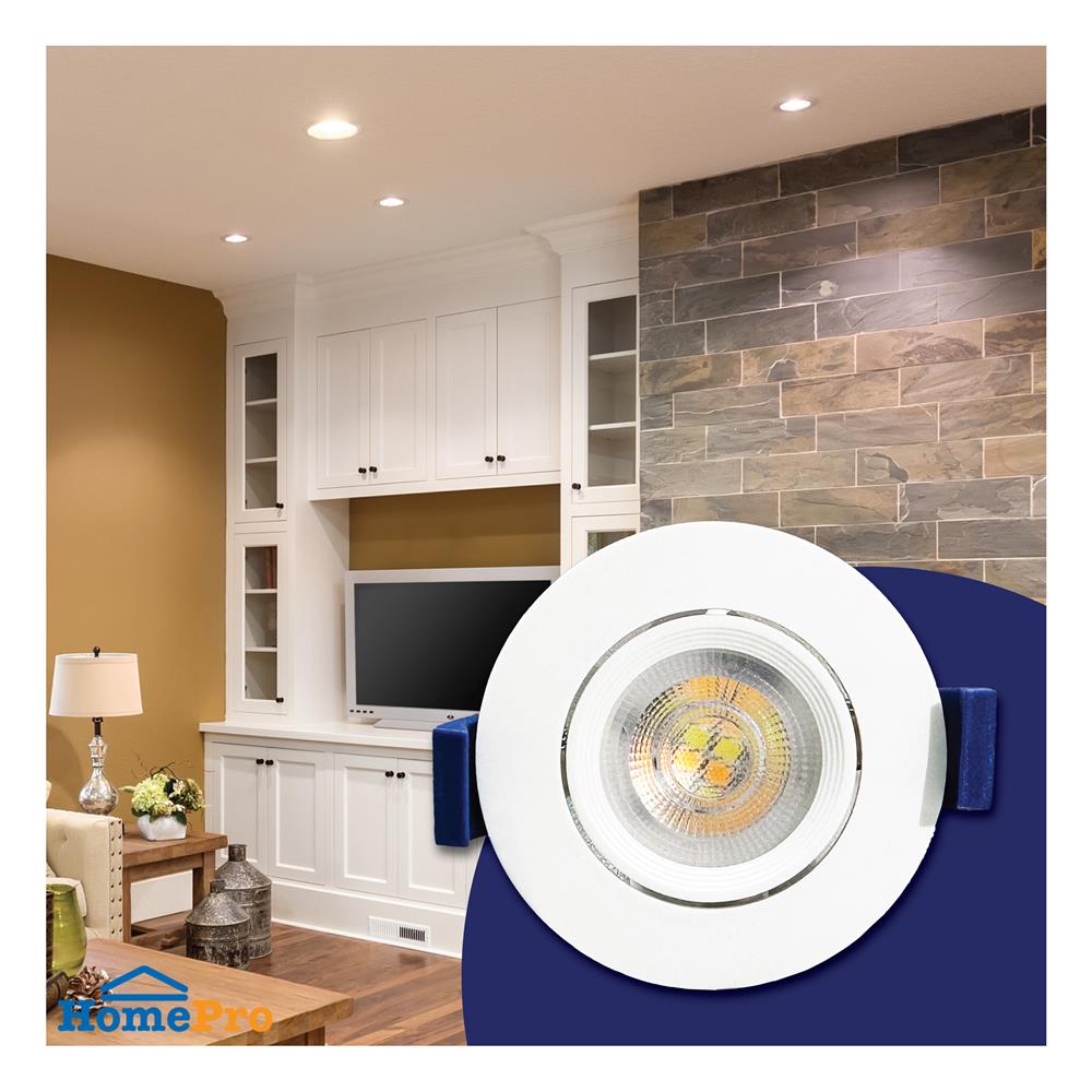 ดาวน์ไลท์ LED BEC ANGLE 2.7 นิ้ว 7 วัตต์ DAYLIGHT/COOL WHITE/WARM WHITE สีขาว