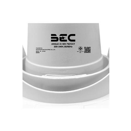 ดาวน์ไลท์ LED BEC ANGLE 2.7 นิ้ว 7 วัตต์ DAYLIGHT/COOL WHITE/WARM WHITE สีขาว_6