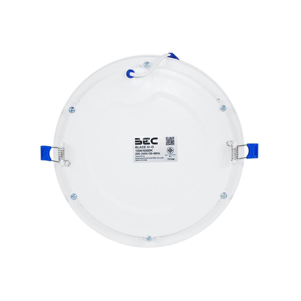ดาวน์ไลท์ LED BEC BLADE III-O 8 นิ้ว 18 วัตต์ DAYLIGHT สีขาว