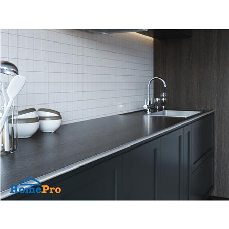 คิ้วอะลูมิเนียมแบบเหลี่ยม DP 9 มม. 2 ม. สีอะลูมิเนียมไฮกลอส_2