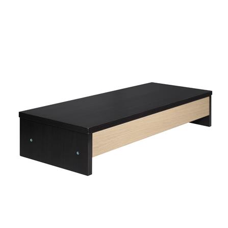 ชั้นวางจอคอมพร้อมลิ้นชัก LUVORA REGAL 03 น้ำตาลเข้ม/โอ๊ค_2