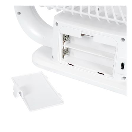 พัดลมพกพา 8 นิ้ว EKONO EK-PTB02 สีขาว_5