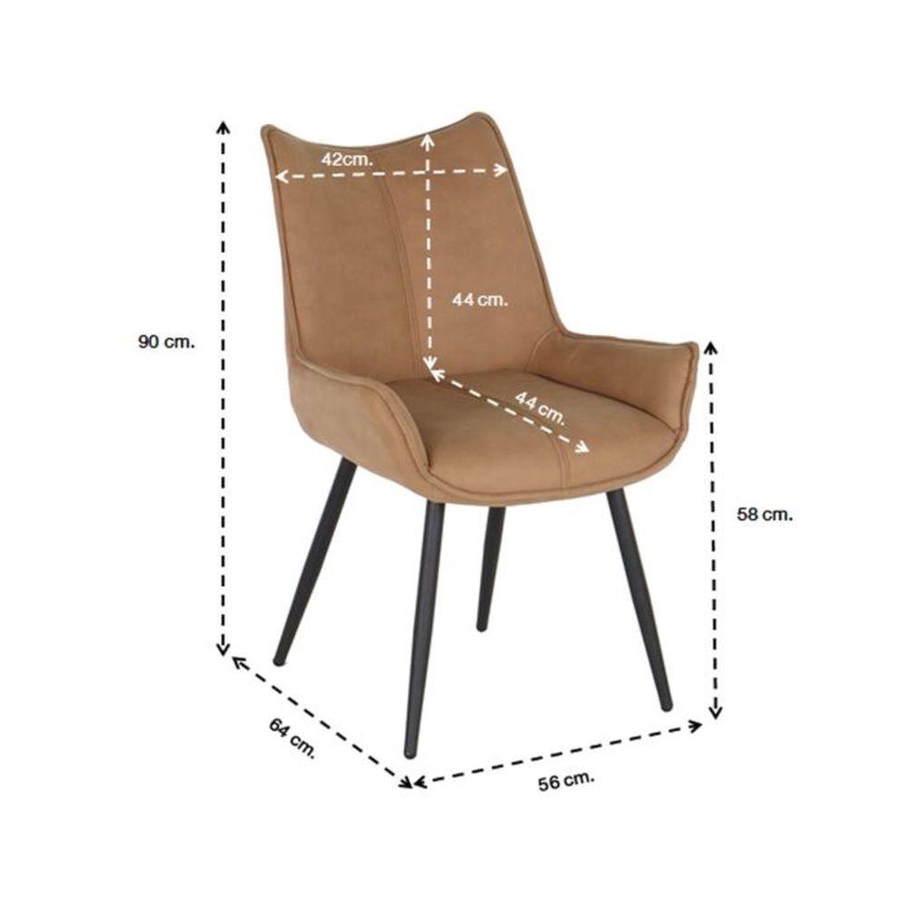 เก้าอี้ทานข้าว SB FURNITURE YONNY 19208568 สีน้ำตาล