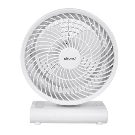 พัดลมพกพา 8 นิ้ว EKONO EK-PTB01 สีขาว_1