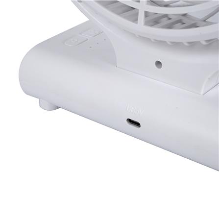 พัดลมพกพา 8 นิ้ว EKONO EK-PTB01 สีขาว_5