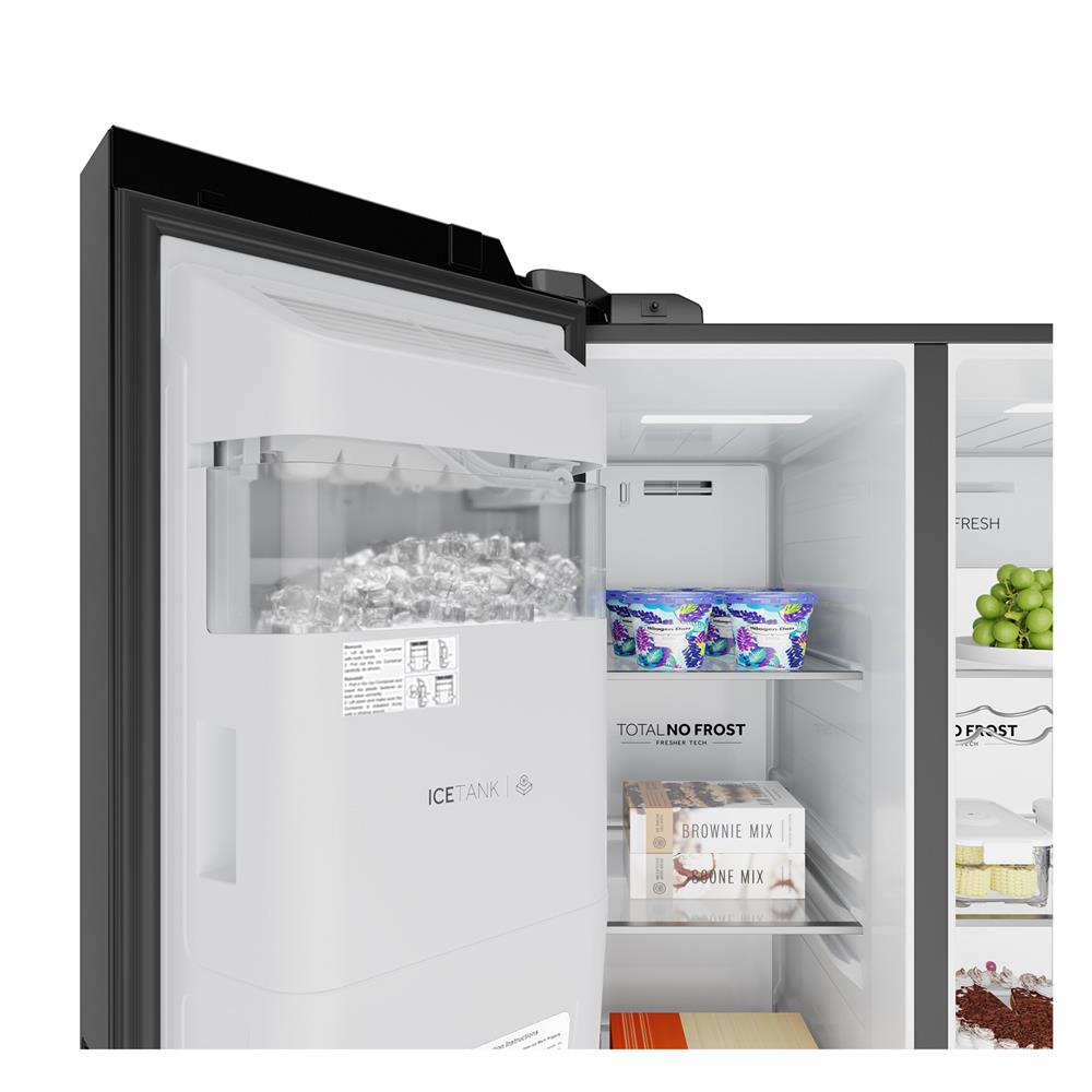 ตู้เย็น SIDE BY SIDE HAIER HRF-SBS636IWSLBU1 21.8 คิว สีดำ อินเวอร์เตอร์