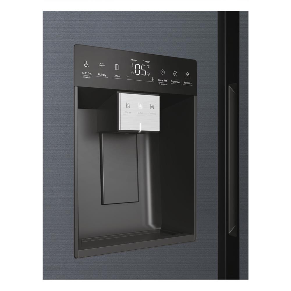 ตู้เย็น SIDE BY SIDE HAIER HRF-SBS636IWSLBU1 21.8 คิว สีดำ อินเวอร์เตอร์