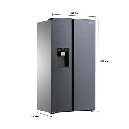ตู้เย็น SIDE BY SIDE HAIER HRF-SBS636IWSLBU1 21.8 คิว สีดำ อินเวอร์เตอร์_8