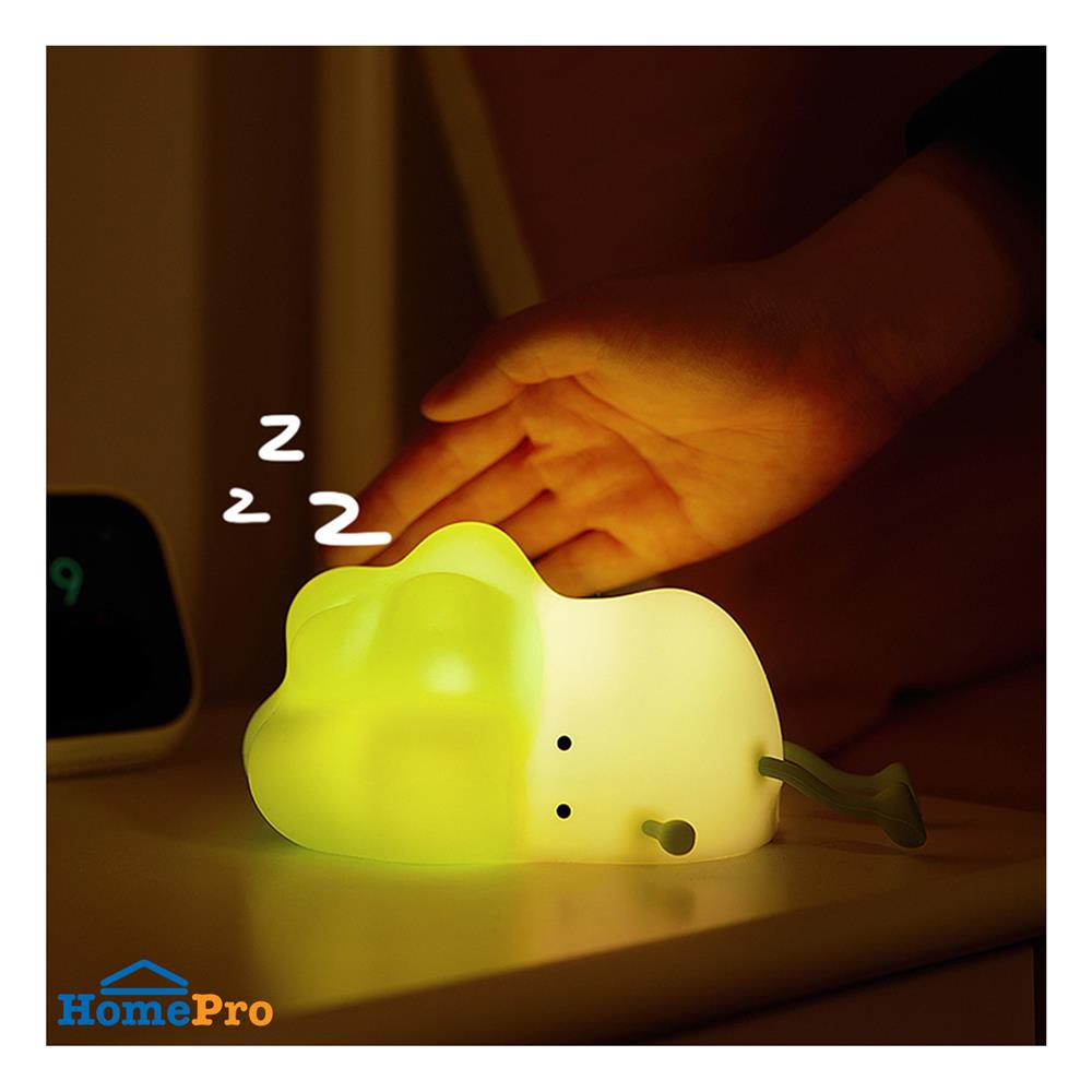 ไฟตั้งโต๊ะ LED MOFII CABBAGE 0.5 วัตต์ สีขาว/เขียว