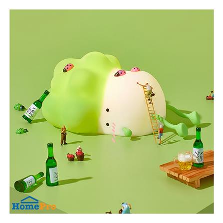 ไฟตั้งโต๊ะ LED MOFII CABBAGE 0.5 วัตต์ สีขาว/เขียว_1