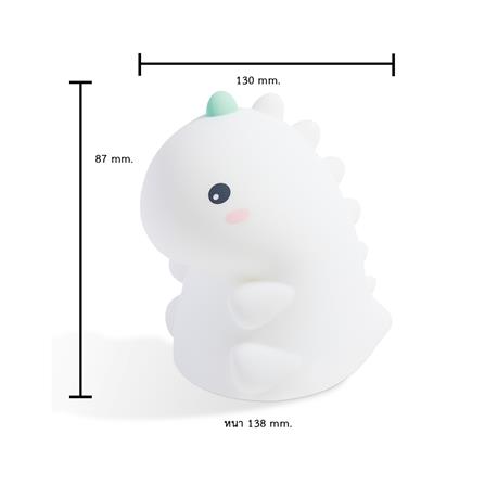ไฟตั้งโต๊ะ LED MOFII DINOSAUR 0.5 วัตต์ สีขาว_4