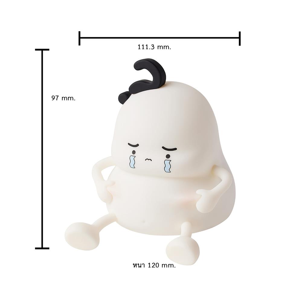 ไฟตั้งโต๊ะ LED MOFII CHUBBY 0.5 วัตต์ สีขาว