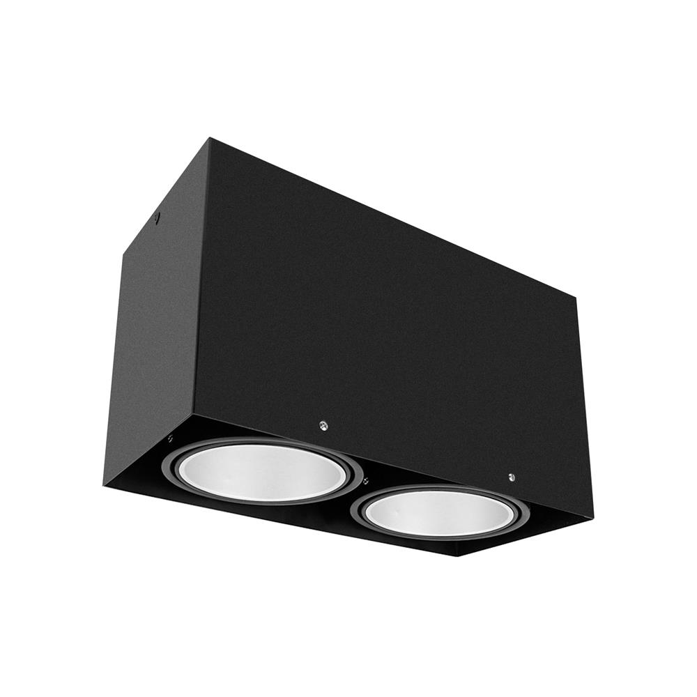 ดาวน์ไลท์ BEC SS1149-2L 12.5 นิ้ว สีดำ เหลี่ยม