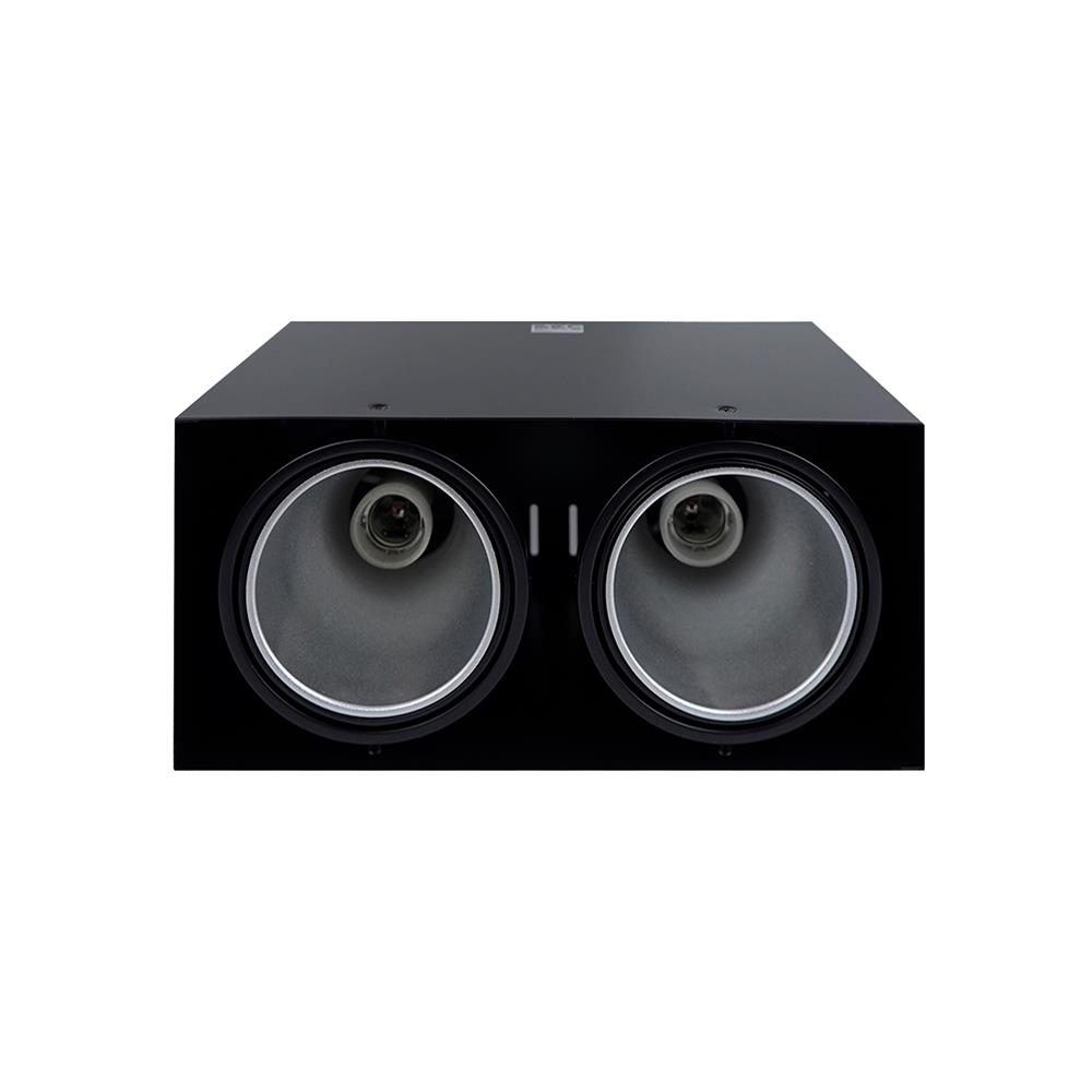 ดาวน์ไลท์ BEC SS1149-2L 12.5 นิ้ว สีดำ เหลี่ยม