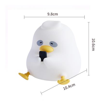 ไฟตั้งโต๊ะ LED MOFII DARK CIRCLE DUCK 0.5 วัตต์ สีขาว_5