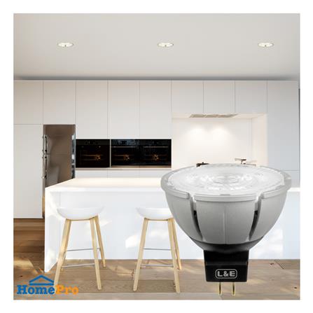 หลอด LED L&E MR16/PAR DIM 12V 36D 7.5 วัตต์ COOL WHITE GU5.3_5