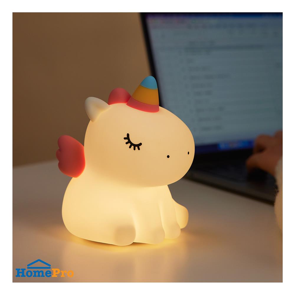 ไฟตั้งโต๊ะ LED MOFII SITTING UNICORN 0.5 วัตต์ สีขาว