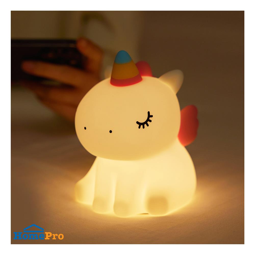 ไฟตั้งโต๊ะ LED MOFII SITTING UNICORN 0.5 วัตต์ สีขาว