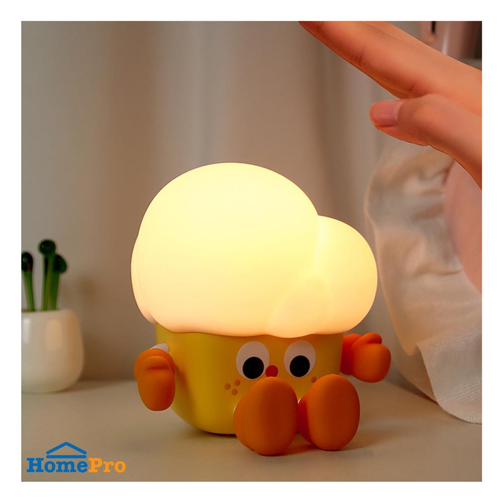 ไฟตั้งโต๊ะ LED MOFII POPCORN 0.5 วัตต์ สีขาว/เหลือง