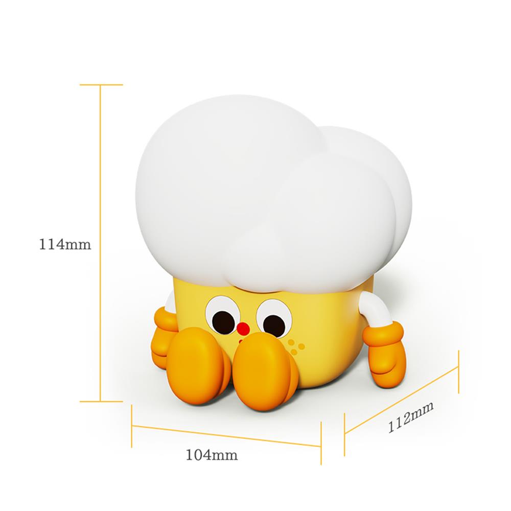 ไฟตั้งโต๊ะ LED MOFII POPCORN 0.5 วัตต์ สีขาว/เหลือง