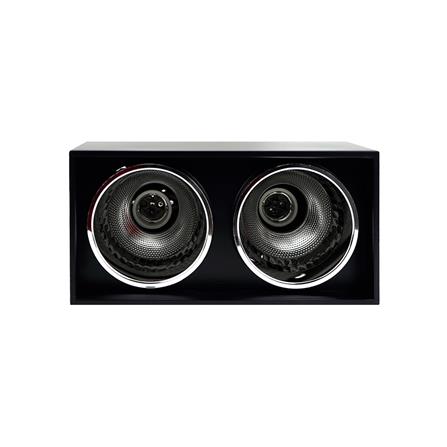 ดาวน์ไลท์ BEC SS404-2L 10.5 นิ้ว สีดำ เหลี่ยม_1