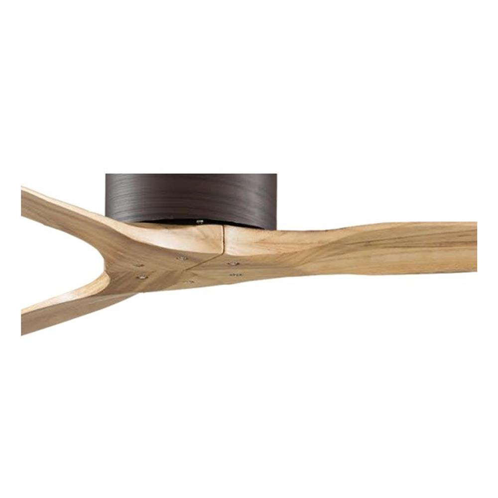 พัดลมไม่มีโคมไฟ MR.KEN 25-01963 40 นิ้ว สีน้ำตาลเข้ม/ลายไม้