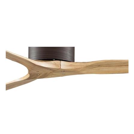 พัดลมไม่มีโคมไฟ MR.KEN 25-01963 40 นิ้ว สีน้ำตาลเข้ม/ลายไม้_1