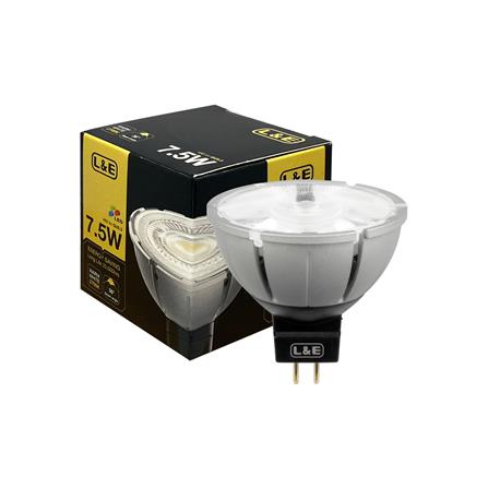 หลอด LED L&E MR16/PAR DIM 12V 36D 7.5 วัตต์ WARM WHITE GU5.3_4