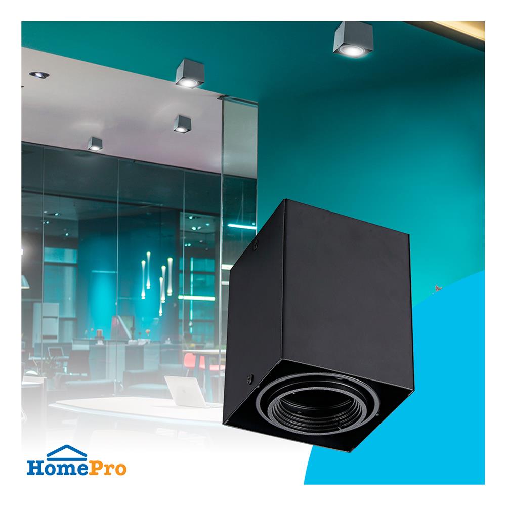 ดาวน์ไลท์ BEC SS1151C-1L 3 นิ้ว สีดำ เหลี่ยม