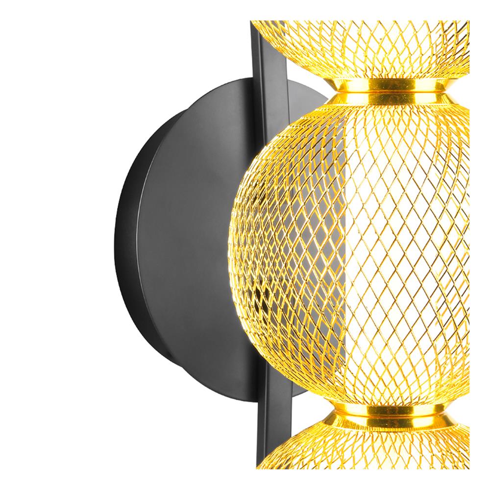 ไฟกิ่งภายใน LED LUMAX 01-A0257 WARM WHITE สีดำ/ทอง 1 หัว