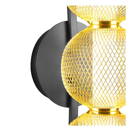 ไฟกิ่งภายใน LED LUMAX 01-A0257 WARM WHITE สีดำ/ทอง 1 หัว_1